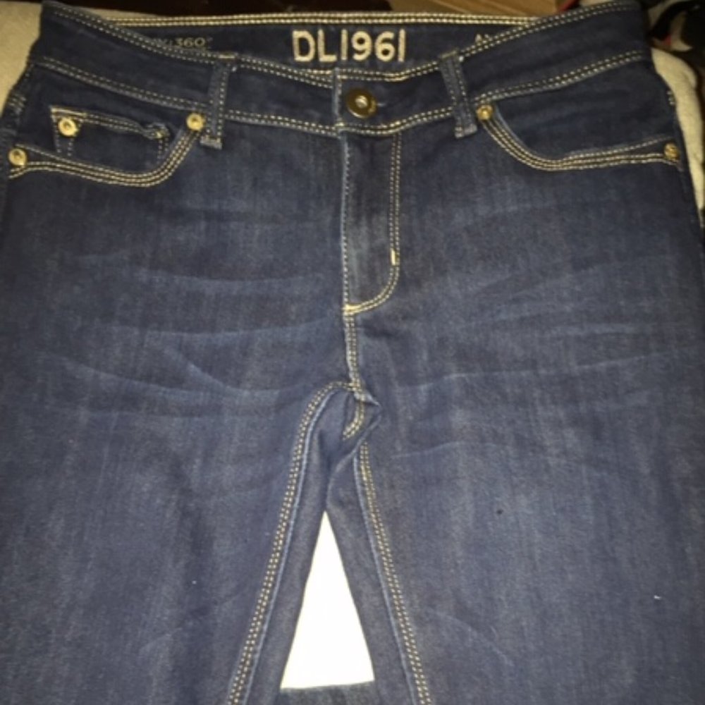 DL1961 Angel Mid-Rise Skinny Ankle Jeans Size 27